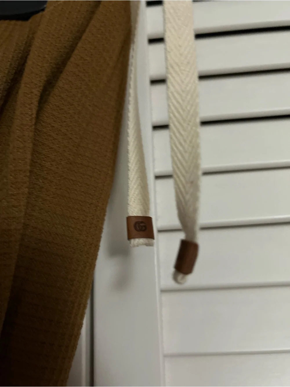 Gucci Men's Wide-Leg brown Joggers Adidas Logo Knit
